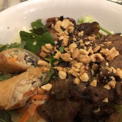 Pork and egg roll vermicelli