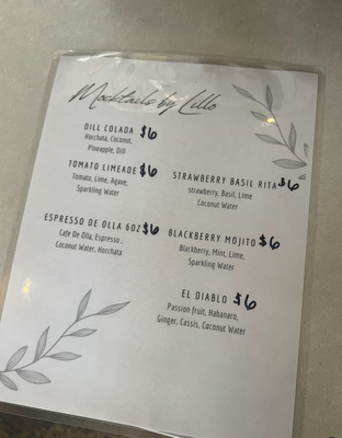 Menu photo 7 Lillo Eatery Reno, NV