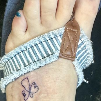 Foolish Pride 2 Tattoo Company - Small angel line tattoo - Piercing Near Me - Clearwater, Florida Foolish Pride 2 Tattoo Company - Small angel line tattoo - Piercing Near Me - Clearwater, Florida
