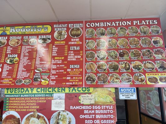 Menu photo 8 Rodolfo's Mexican Grill Las Vegas, NV