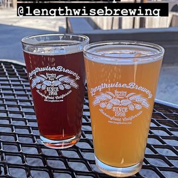 Lengthwise Brewing Company - Simcoe Hazy and their red ale - Breweries Near Me - Bakersfield, California Lengthwise Brewing Company - Simcoe Hazy and their red ale - Breweries Near Me - Bakersfield, California