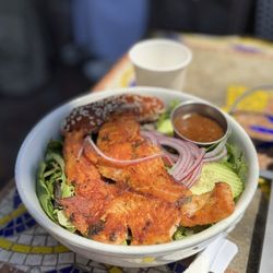 Aroma Coffee & Tea - Grilled Salmon Salad
