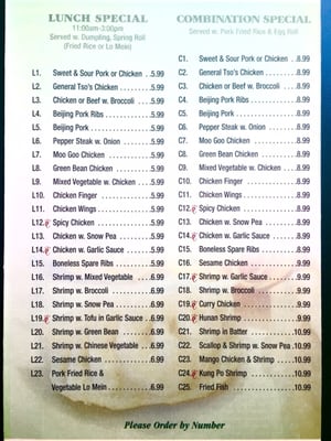 Menu photo 8 Beijing Dumpling Westerly, RI