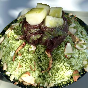 Sul & Beans - Woody service, excellent red bean paste, good mochi, tasteless shaved ice with water down condensed milk and stingy matcha - Desserts Near Me - Irvine, California Sul & Beans - Woody service, excellent red bean paste, good mochi, tasteless shaved ice with water down condensed milk and stingy matcha - Desserts Near Me - Irvine, California