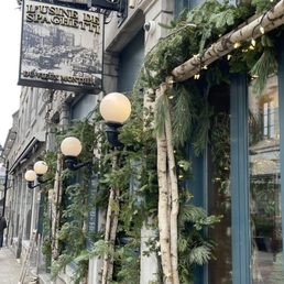 Exterior outside entrance of L'Usine de Spaghetti - Montreal, Quebec Exterior outside entrance of L'Usine de Spaghetti - Montreal, Quebec
