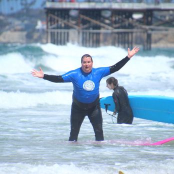 Pacific Surf School - Up, up and away. - Surfing Near Me - San Diego, California Pacific Surf School - Up, up and away. - Surfing Near Me - San Diego, California