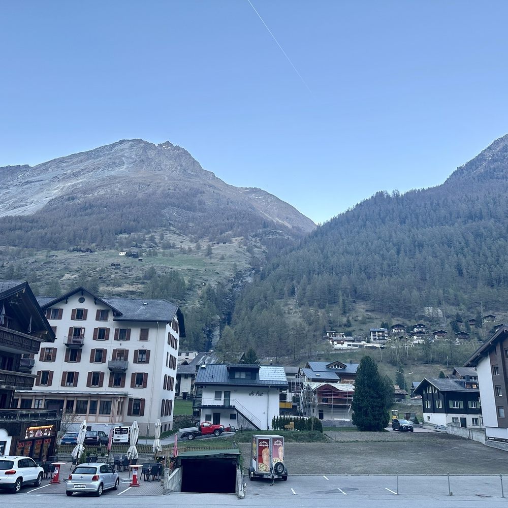 Hotel Täscherhof  - Views from our room - Hotels Near Me - Täsch, VS