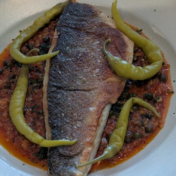 Bar Le Côte - Branzino - Seafood Near Me - Los Olivos, California