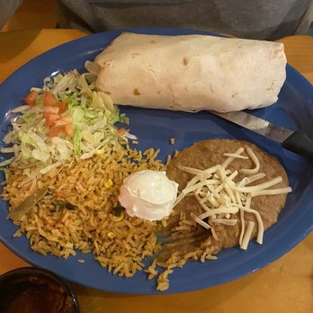 La Cabana  - Chicken Fajitas burrito - Mexican Near Me - Fort Atkinson, Wisconsin