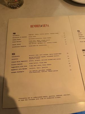 Menu photo 5 Hendrix & Siena Hopkins, MN