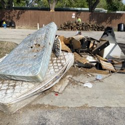 A Local Junk Removal - Customer needed this moved from the front of their property, so she called us out and we removed it asap same day!!