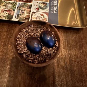 Wild Common - Caramel Truffles that came with our check. Even these were worth a picture and a mention. Decadent deliciousness! - New American Near Me - Charleston, South Carolina