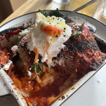 Trigo Wood Fired Pizza - Meatball skillet - Pizza Near Me - Willimantic, Connecticut Trigo Wood Fired Pizza - Meatball skillet - Pizza Near Me - Willimantic, Connecticut