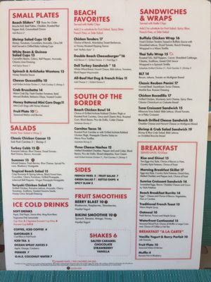 Menu photo 6 Beach Bar & Grill Las Vegas, NV