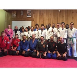 Okami Dojo - A snap shot of an adult class at Okami Dojo