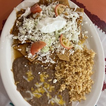 Toledito's Mexican Restaurant - Chilequiles (flavorful and medium spicy) - Mexican Near Me - Fresno, California