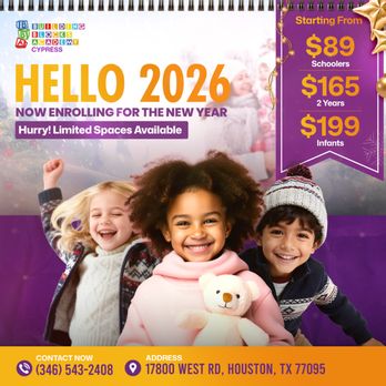 Building Blocks Academy - This New Year, give your little one a warm and happy start to the year
Enroll now and make learning fun with our special limited-time offer - Child Care & Day Care Near Me - Houston, Texas