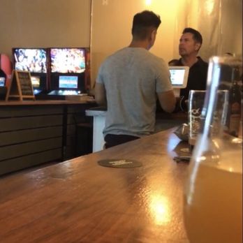 Arrow Lodge Brewing - Worker that's apparently far too busy to answer a simple question - Breweries Near Me - Covina, California
