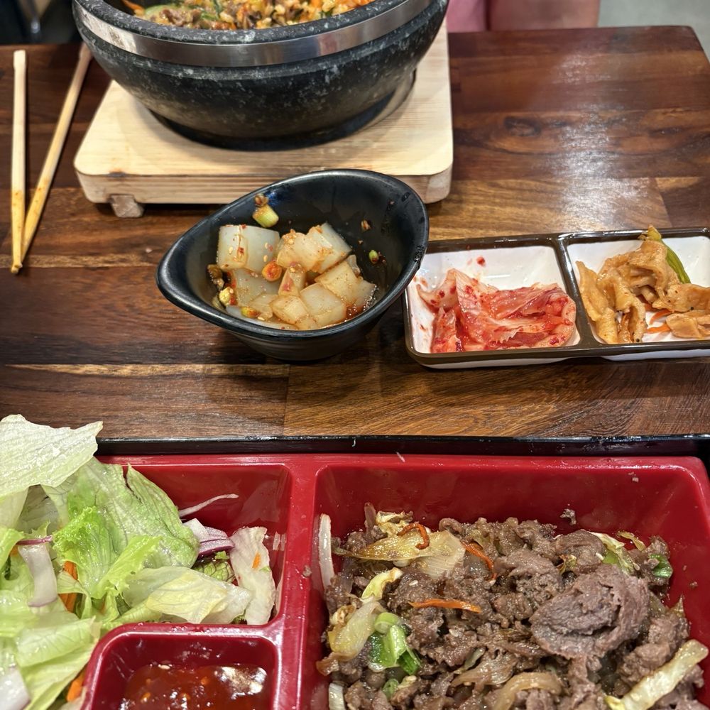 The Old School - Bento box and bimbimbap - Korean Near Me - Tustin, California The Old School - Bento box and bimbimbap - Korean Near Me - Tustin, California