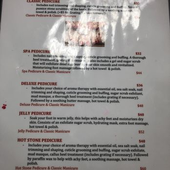 Asia Nails - Pedicure menu - Nail Salons Near Me - Pembroke Pines, Florida Asia Nails - Pedicure menu - Nail Salons Near Me - Pembroke Pines, Florida