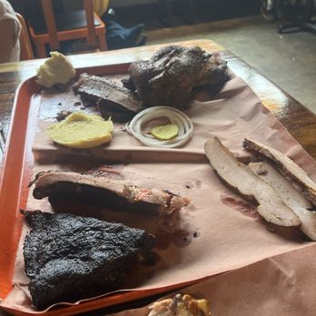 The Bearded Pig - Half our meal... - Barbeque Near Me - Jacksonville, Florida The Bearded Pig - Half our meal... - Barbeque Near Me - Jacksonville, Florida