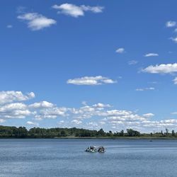 Three Oaks Recreation Area - One of two lakes.