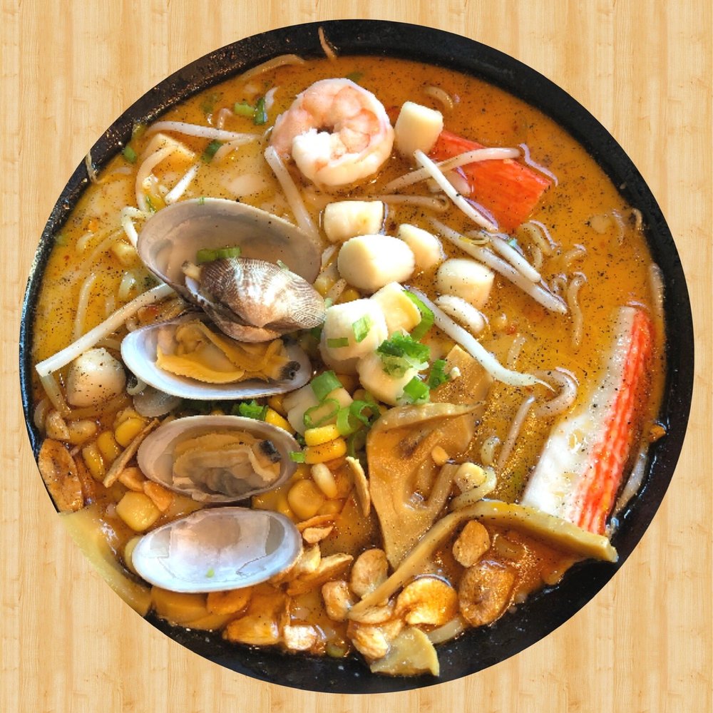 Ramen 101 - Love ordering this Seafood with Tonkatsu broth, Black Garlic Signature Ramen. Good delicious taste. Place is clean and friendly people. - Ramen Near Me - Castro Valley, California Ramen 101 - Love ordering this Seafood with Tonkatsu broth, Black Garlic Signature Ramen. Good delicious taste. Place is clean and friendly people. - Ramen Near Me - Castro Valley, California