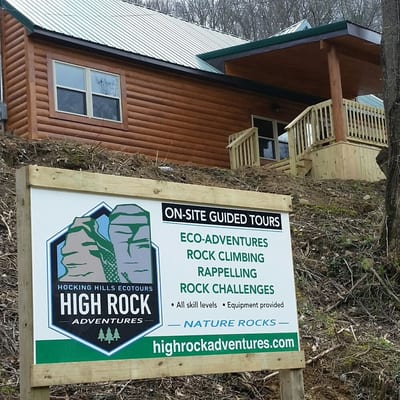 High Rock Adventures - Hocking Hills Ecotours - High Rock Escapes - Hocking Hills Rocks by null
