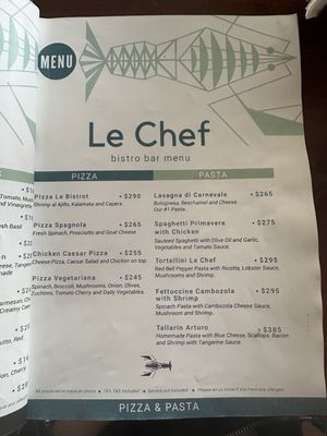 Menu photo 4 Le Chef Cozumel Cozumel, ROO Menu photo 4 Le Chef Cozumel Cozumel, ROO
