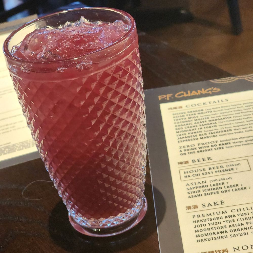 P.F. Chang's - Pomegranate drink - Chinese Near Me - Indianapolis, Indiana P.F. Chang's - Pomegranate drink - Chinese Near Me - Indianapolis, Indiana