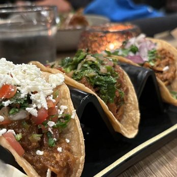 Kama - Wicker Park - TACO TRIO. Curried lamb, kerala barbacoa, vindaloo chicken. - Indian Near Me - Chicago, Illinois Kama - Wicker Park - TACO TRIO. Curried lamb, kerala barbacoa, vindaloo chicken. - Indian Near Me - Chicago, Illinois