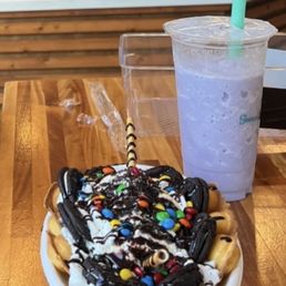 Taro coconut smoothie Taro coconut smoothie