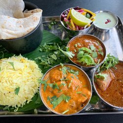 Indian Street Food & Co - Lunch set. Excellent.