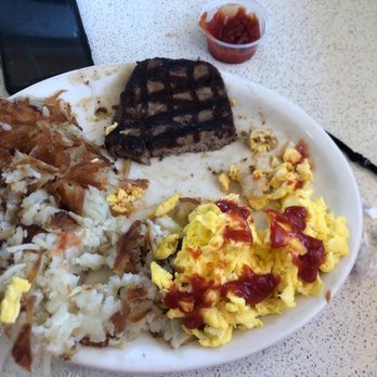 Burger Basket - Steak and egg plate - Burgers Near Me - Corona, California