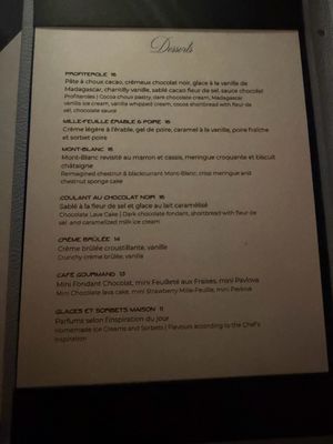 Menu photo 1 Brasserie 701 Montreal, QC Menu photo 1 Brasserie 701 Montreal, QC