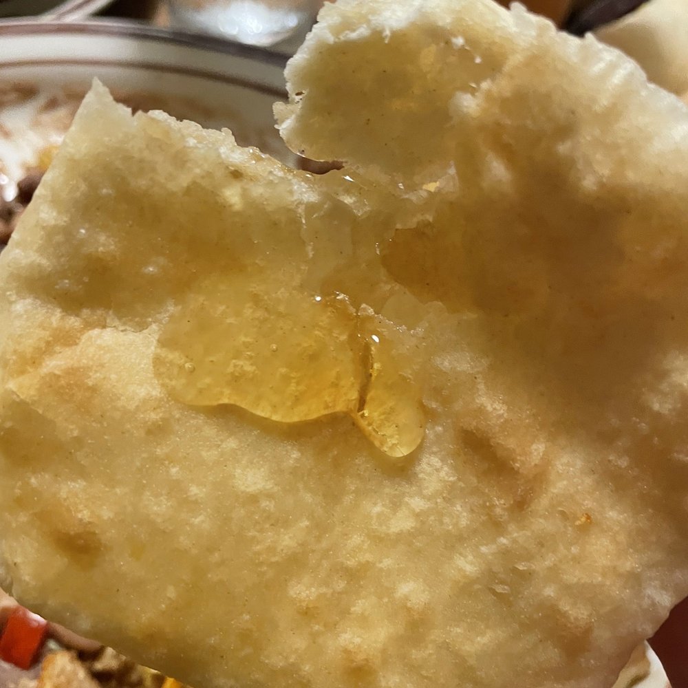 Sadie's - Sopapillas with honey - New Mexican Cuisine Near Me - Albuquerque, New Mexico Sadie's - Sopapillas with honey - New Mexican Cuisine Near Me - Albuquerque, New Mexico