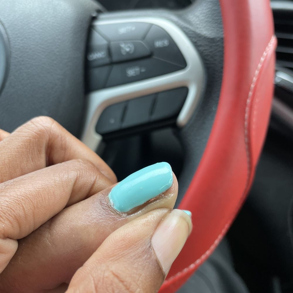 Blue Water Nails & Spa - Terrible gel polish change - Nail Salons Near Me - Orlando, Florida