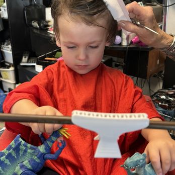 Hair Bears - Haircut in progress - Kids Hair Salons Near Me - Tustin, California Hair Bears - Haircut in progress - Kids Hair Salons Near Me - Tustin, California