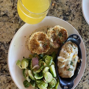 Tavern - Sunday - Crab Cakes Brussels sprouts Mac n Shells and Cheese Mimosas - New American Near Me - Fort Worth, Texas Tavern - Sunday - Crab Cakes Brussels sprouts Mac n Shells and Cheese Mimosas - New American Near Me - Fort Worth, Texas