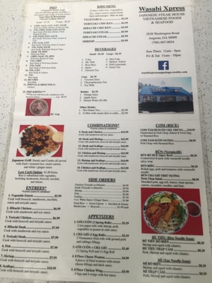 Menu photo 7 Wasabi Express Augusta, GA Menu photo 7 Wasabi Express Augusta, GA