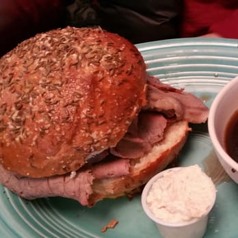 Crossroads Delicatessen - Beef on Weck $12.99 - weekday lunch only - Breakfast & Brunch Near Me - Minnetonka, Minnesota Crossroads Delicatessen - Beef on Weck $12.99 - weekday lunch only - Breakfast & Brunch Near Me - Minnetonka, Minnesota
