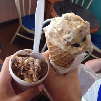 The Waffle Cone - Panda Bear (chocolate vanilla ice cream with carmel) and Captain Butterscotch (vanilla butterscotch Oreo Heath brownie) - Ice Cream & Frozen Yogurt Near Me - Flagler Beach, Florida The Waffle Cone - Panda Bear (chocolate vanilla ice cream with carmel) and Captain Butterscotch (vanilla butterscotch Oreo Heath brownie) - Ice Cream & Frozen Yogurt Near Me - Flagler Beach, Florida