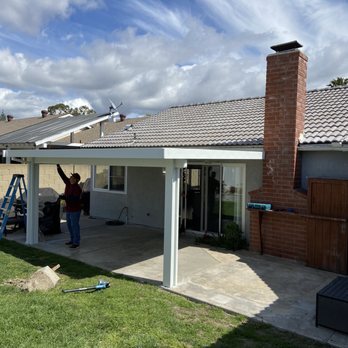The Patio Man - New Alumawood patio cover!! - Patio Coverings Near Me