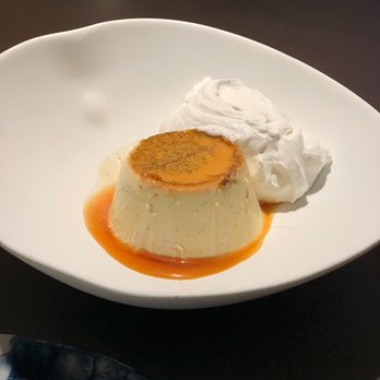 Pur - Flan with house-whipped cream - Cocktail Bars Near Me - Barcelona, B
