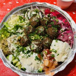 Happy Mediterranean Restaurant - Falafel bowl