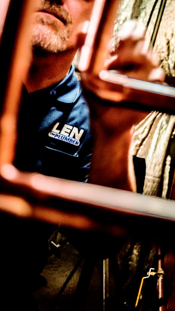 Slide of Len The Plumber