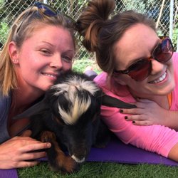 Blissful Goat Yoga