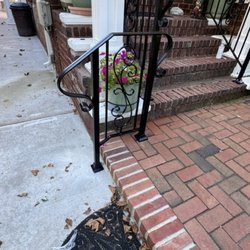 S & S Creative Iron Work - Custom made step realling