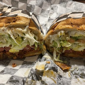 Tortas La Silla - La Cubana torta. It's a monster! - Food Trucks Near Me - Clive, Iowa Tortas La Silla - La Cubana torta. It's a monster! - Food Trucks Near Me - Clive, Iowa