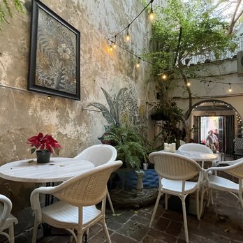 El Champi - Back courtyard looking out to the street - Tapas/Small Plates Near Me - San Juan, Puerto Rico El Champi - Back courtyard looking out to the street - Tapas/Small Plates Near Me - San Juan, Puerto Rico